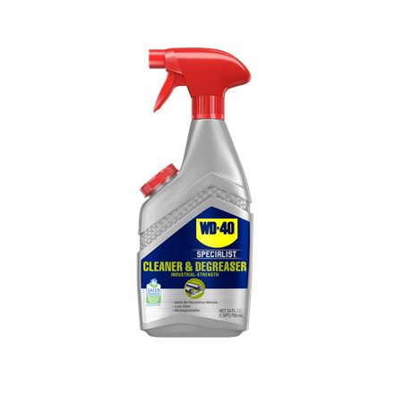 WD-40 cleaner degreaser degreasing the chain