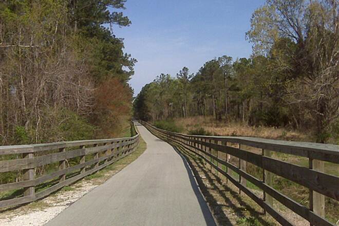 Jacksonville-Camp-Lejeune-Rail-To-Trails cycling