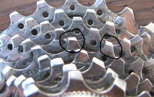 bike cassete why bike chain falling off