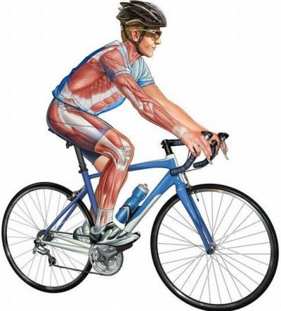 man cycling techniques